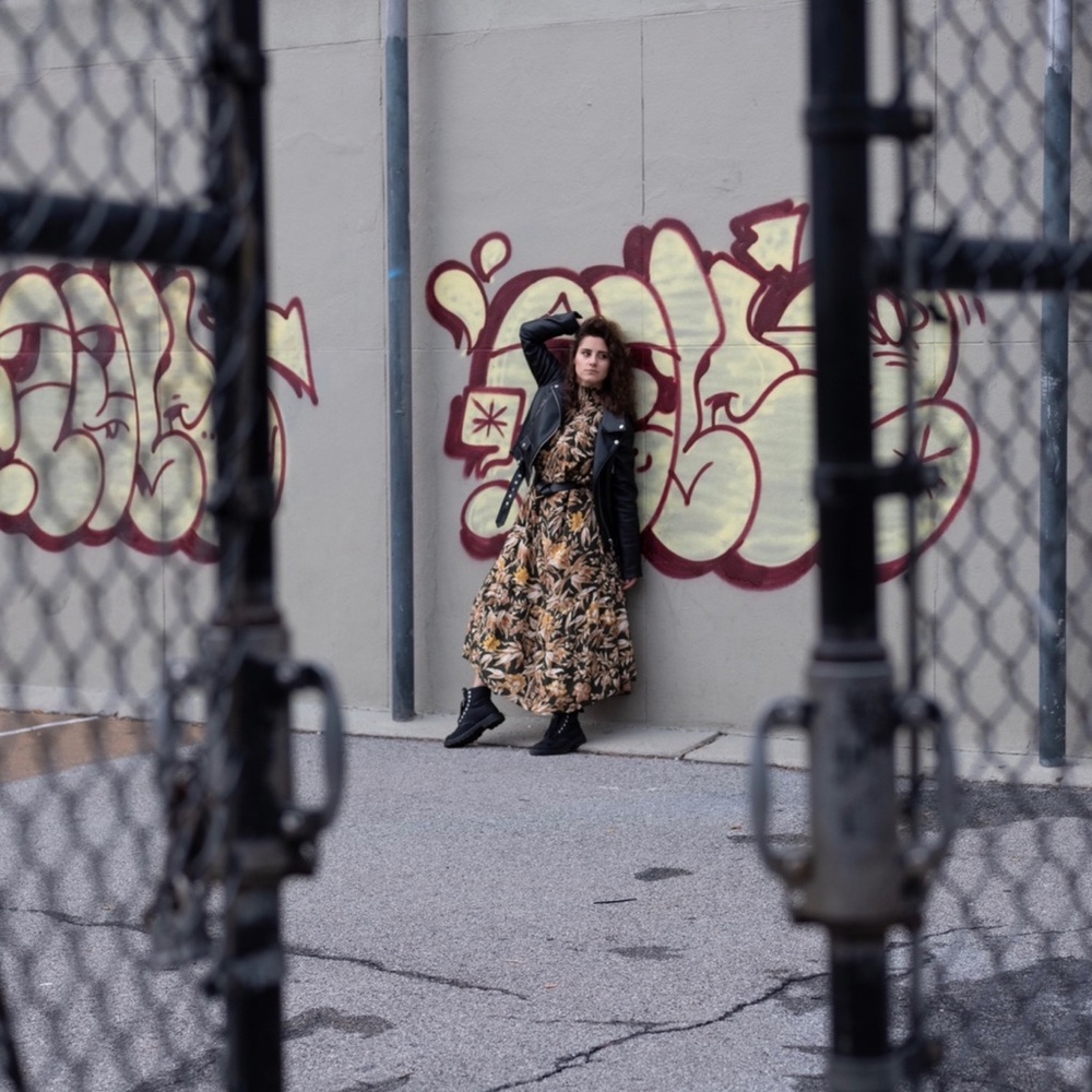 H&M Flower Maxi Green Dress Size 0